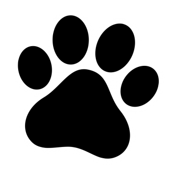 掌印(动物掌印)png格式免抠图片